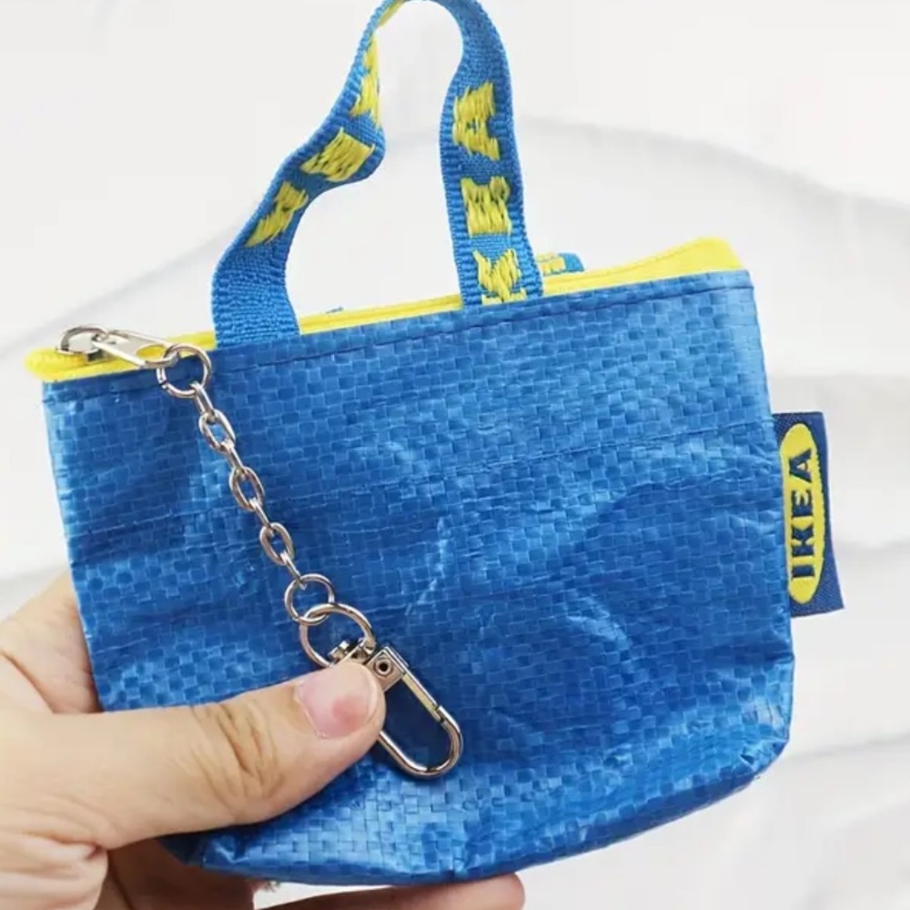 Cute Ikea bag coin purse